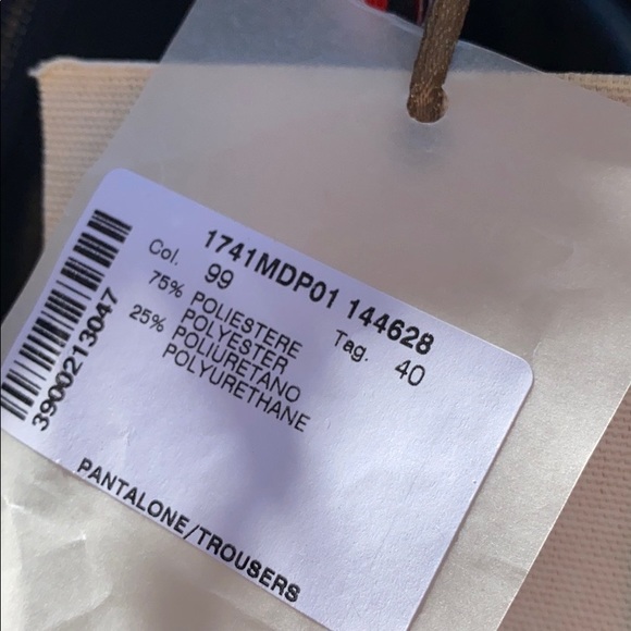 NEW MSGM Milano Vinyl pants - Picture 15 of 16